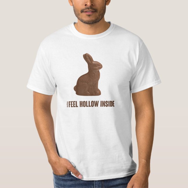 Camiseta Siento el conejito de pascua interior hueco del (Anverso)