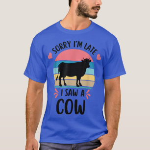 Camiseta Siento haber llegado tarde al ver a un agricultor