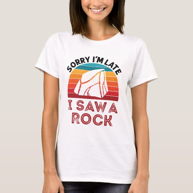 Camiseta Siento haber llegado tarde al ver un coleccionista (Anverso)