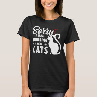 Camiseta Siento Haber Pensado En Gato Ladi