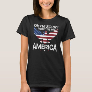 Camiseta Siento haber pensado que este era el Día del Ciuda