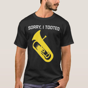 Camiseta Siento Haber Tomado A Baritone Funny Euphonium Pla