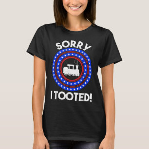 Camiseta Siento Haber Tomado El Tren Lover Patriótico Railr