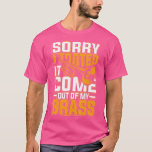 Camiseta Siento Haberlo Tomado De Mi Brass Por Trump