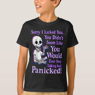 Camiseta Siento haberte tocado. No parecías que lo harías.