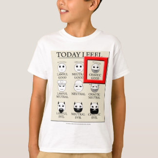Camiseta Siento hoy bueno caótico