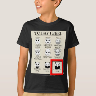 Camiseta Siento hoy mal caótico