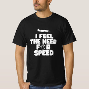Camiseta Siento la necesidad de velocidad