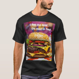 Camiseta Siento la necesidad... la necesidad de comer