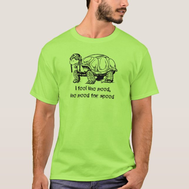Camiseta ¡Siento la necesidad, la necesidad de la (Anverso)