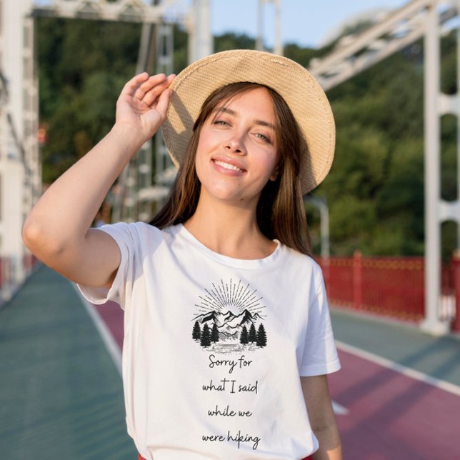 Camiseta Siento lo que dije mientras caminábamos (Subido por el creador)
