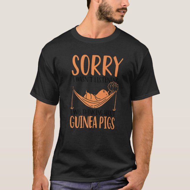 Camiseta Siento no haber escuchado que estaba pensando en G (Anverso)
