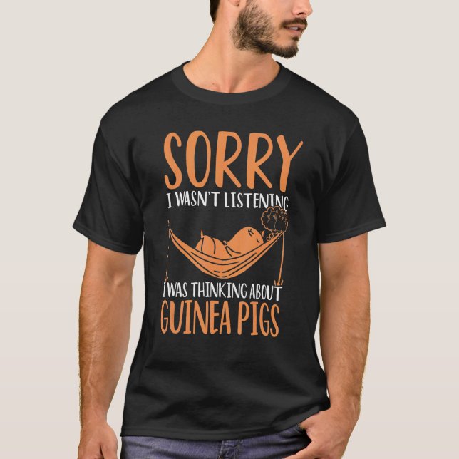 Camiseta Siento no haber escuchado que estaba pensando en G (Anverso)