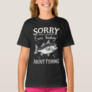 Camiseta Siento no haber escuchado que pensaba en pescado