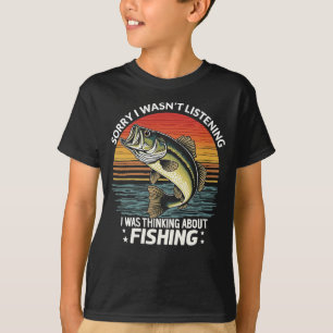 Camiseta Siento no haber escuchado que pensaba en pescado
