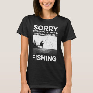 Camiseta Siento no haber escuchado que pensaba en pescado