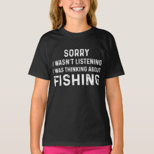Camiseta Siento no haber escuchado que pensaba en pescado