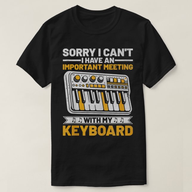 Camiseta Siento No Poder Celebrar Una Reunión Importante Co (Diseño del anverso)