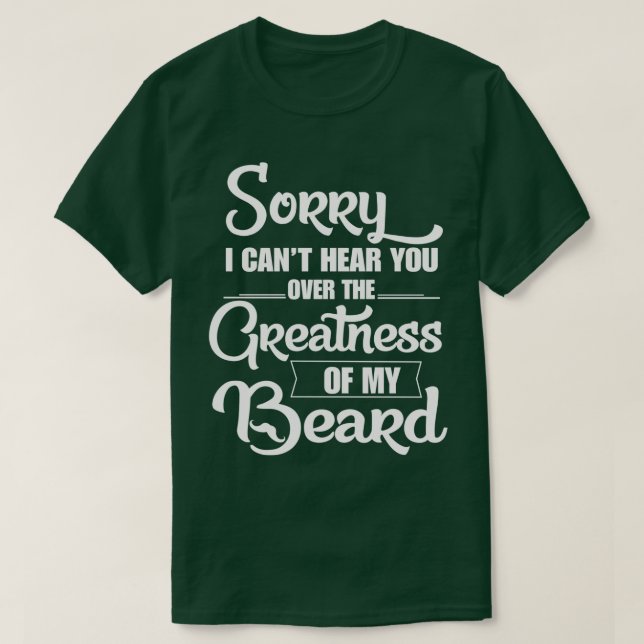 Camiseta Siento No Poder Oírte De La Grandeza De Mi Bea (Diseño del anverso)