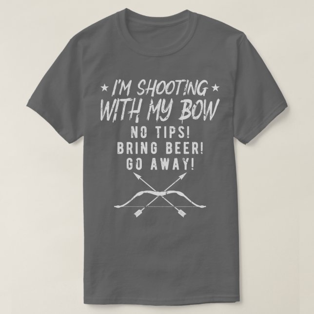 Camiseta Siento No Poder Tener Planes Con Mi Arquero De Caz (Diseño del anverso)