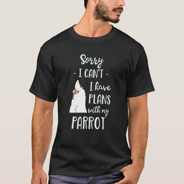 Camiseta Siento No Poder Tener Planes Con Mi Goffin De Loro (Anverso)
