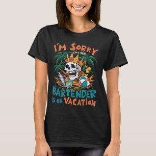 Camiseta Siento que el Barman de Niza esté de vacaciones gr