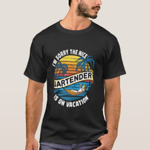 Camiseta Siento que el Barman de Niza esté en el bar de vac