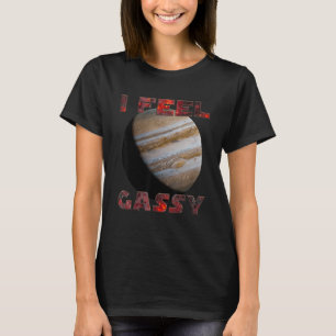 Camiseta Siento Que El Planeta De Gassy Júpiter Dice Desig