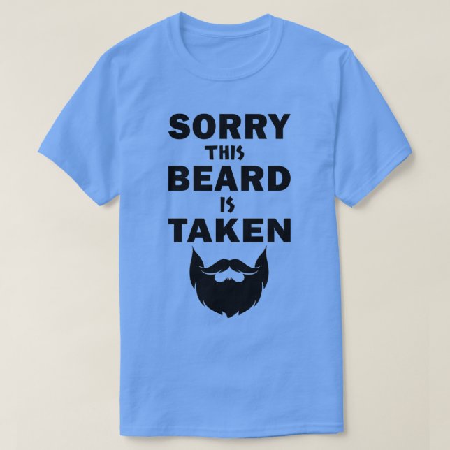 Camiseta Siento que esta barba esté tomada 115 (Diseño del anverso)