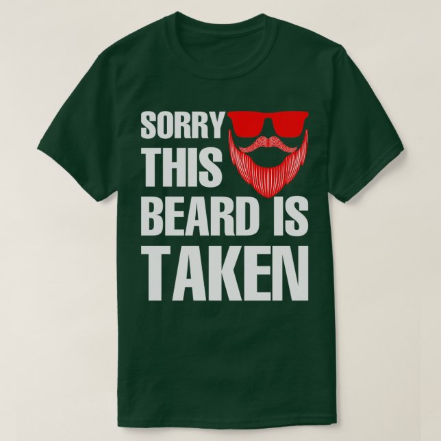 Camiseta Siento que esta barba esté tomada 140 (Diseño del anverso)