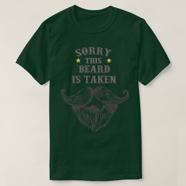 Camiseta Siento que esta barba esté tomada 88 (Diseño del anverso)