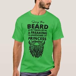 Camiseta Siento Que Esta Barba Haya Sido Tomada Por Un Impr