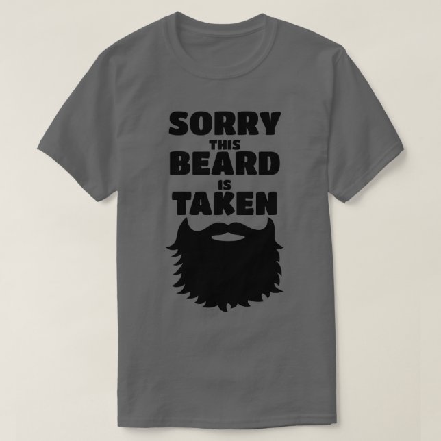 Camiseta Siento Que Esta Barba Se Haya Tomado 39 (Diseño del anverso)