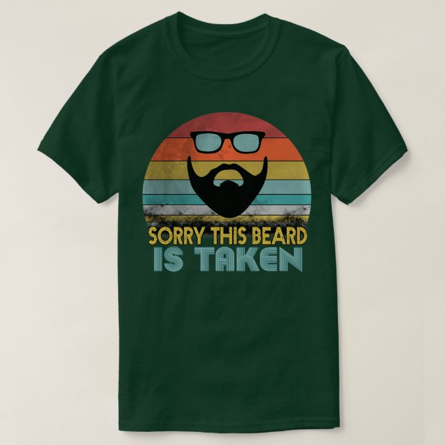 Camiseta Siento Que Esta Barba Se Haya Tomado De Estilo Ret (Diseño del anverso)