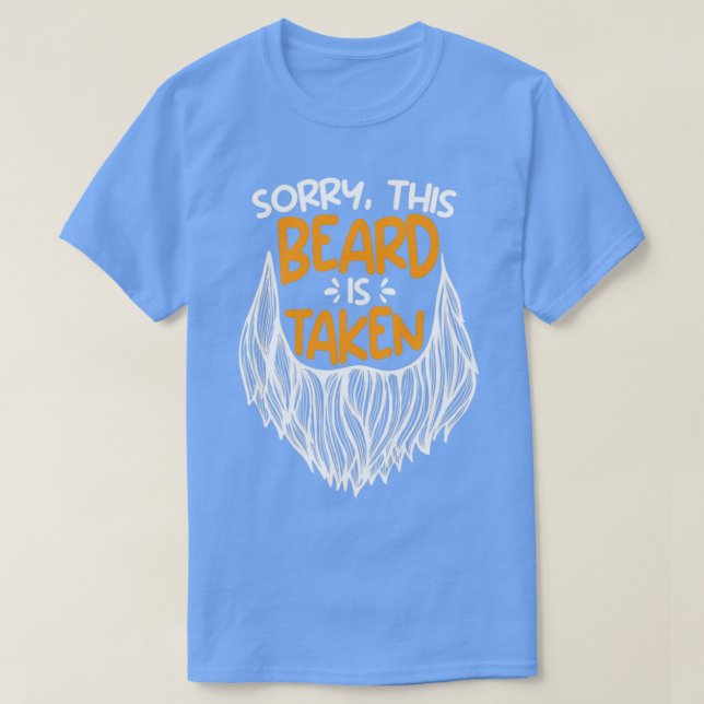 Camiseta Siento que esta barba se haya tomado un par de Día (Diseño del anverso)