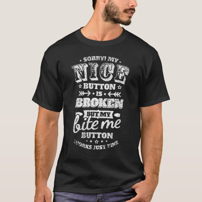 Camiseta Siento Que Se Rompió Mi Bonito Botón, Me Herí Humo (Anverso)