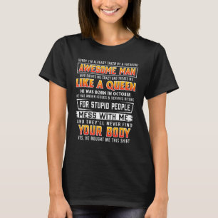 Camiseta Siento que ya me haya llevado un hombre impactante