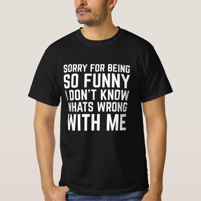Camiseta Siento Ser Tan Gracioso (Anverso)