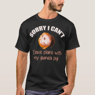 Camiseta Siento Tener Planes Con Mi Regalo De Cerdo De Guin