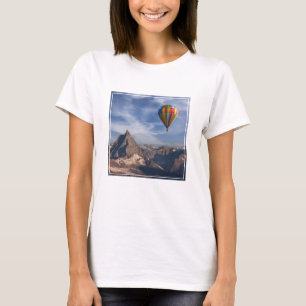 Camiseta Sierra   Alpes suizos en globo aerostático