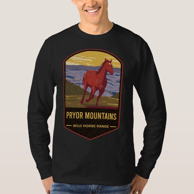 Camiseta Sierra de Pryor (Anverso)