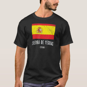 Camiseta Sierra de Yeguas España ES Bandera Ciudad Ropa