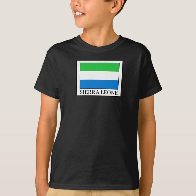 Camiseta Sierra Leona (Anverso)