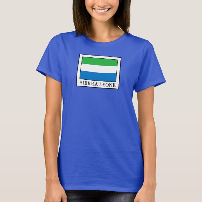 Camiseta Sierra Leona (Anverso)