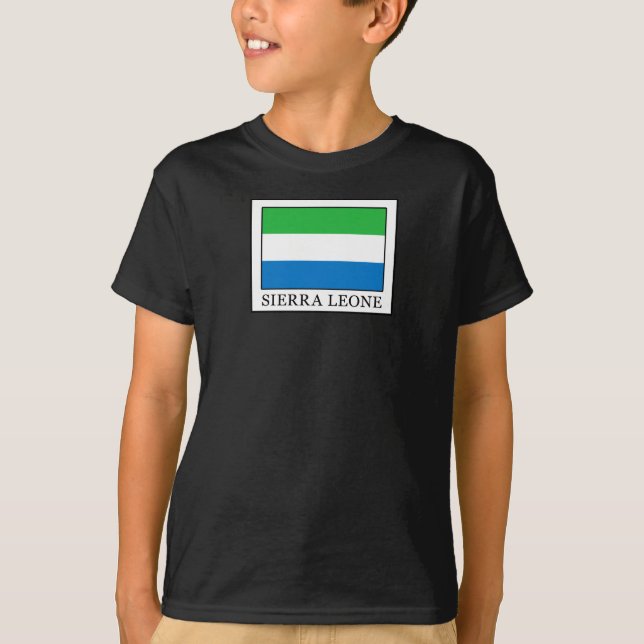 Camiseta Sierra Leona (Anverso)