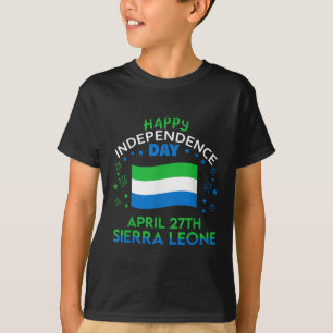 Camiseta Sierra Leona 64º Día de la Independencia Sierra Le