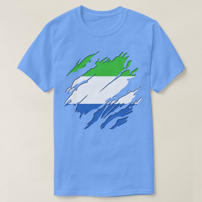 Camiseta Sierra Leona Siempre (Diseño del anverso)