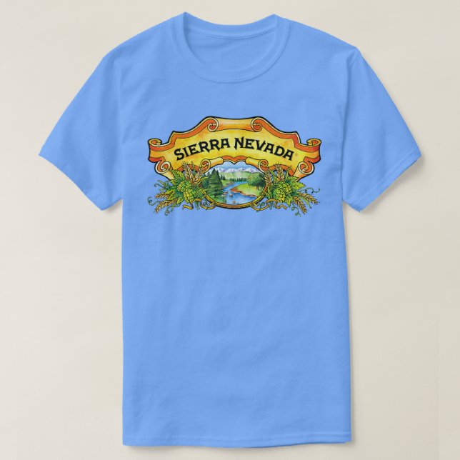 Camiseta Sierra Nevada (Diseño del anverso)