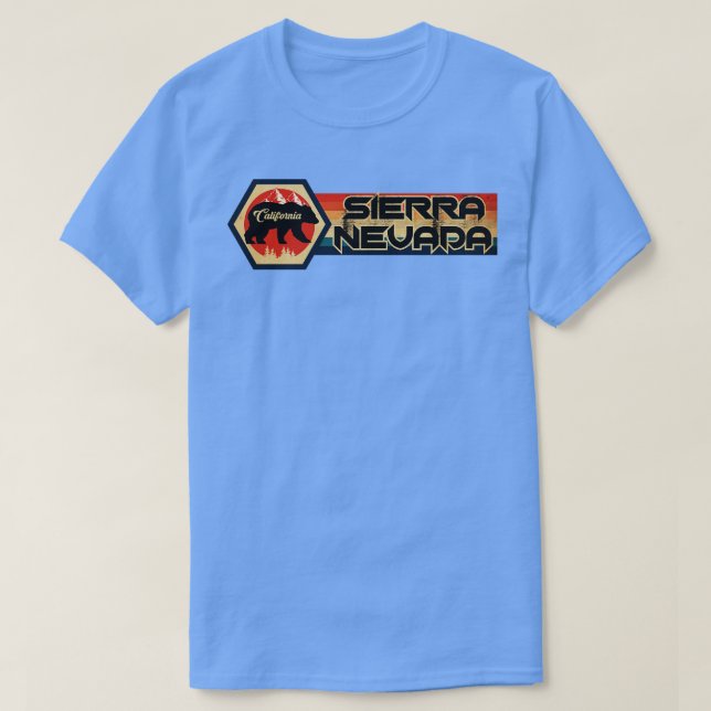 Camiseta Sierra Nevada California 1 (Diseño del anverso)