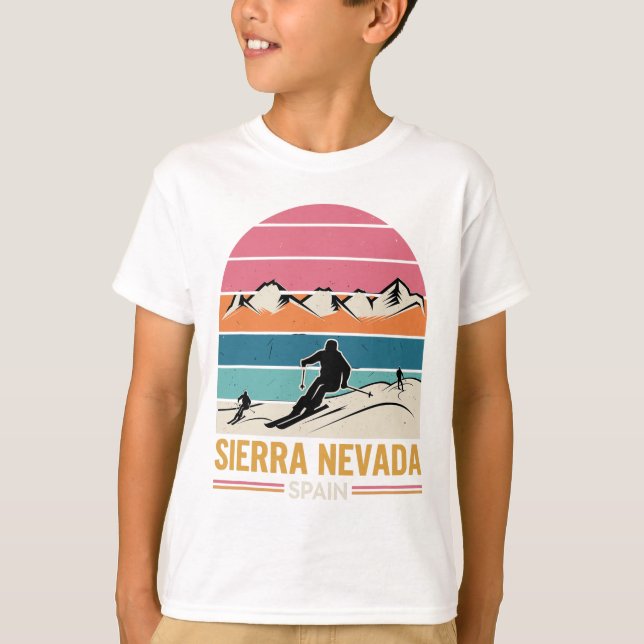 Camiseta Sierra Nevada España (Anverso)